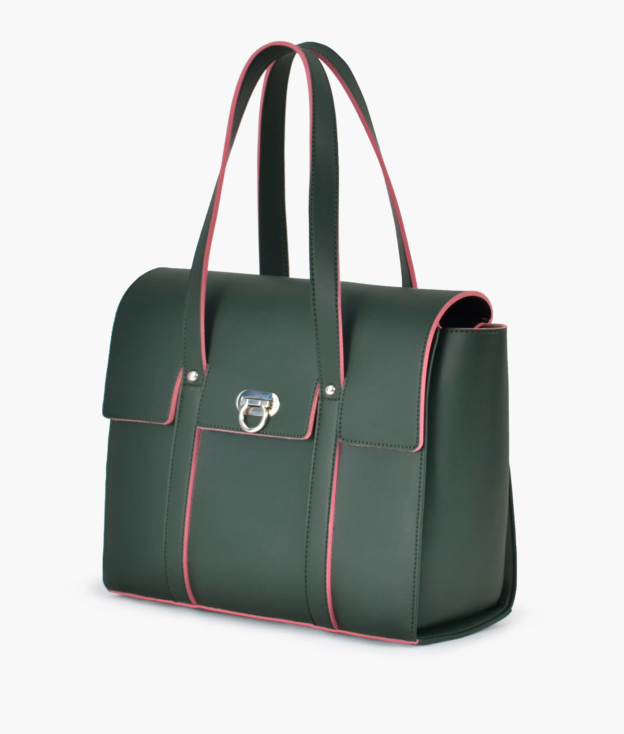 Army Green Carry All Satchel Bag
