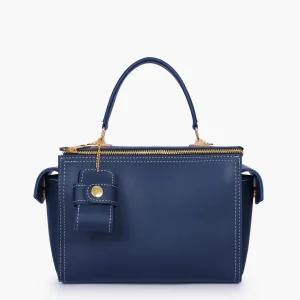 Blue Bowling Bag with Top Handle 1