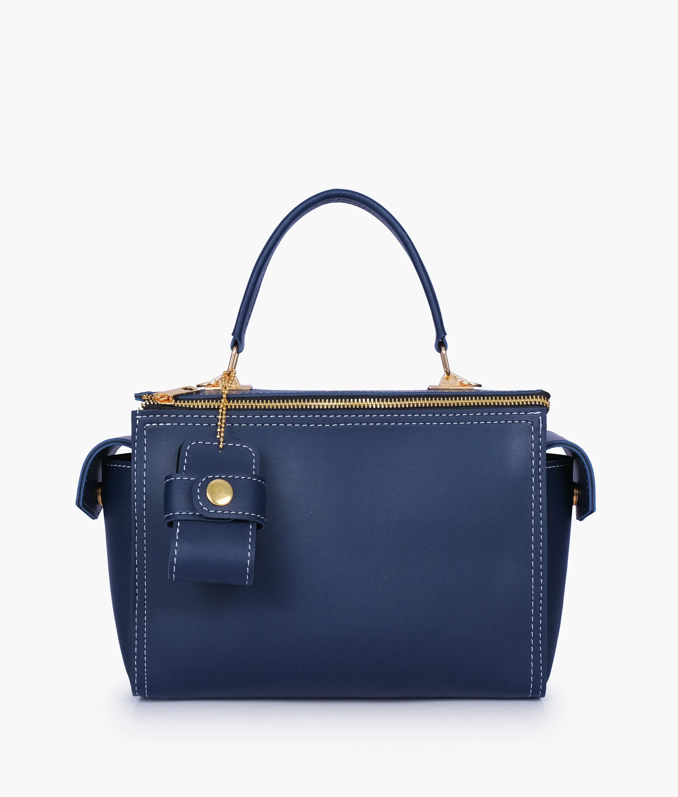 Blue Bowling Bag with Top Handle 1