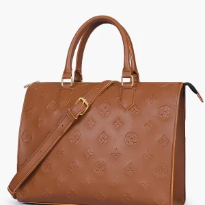 Brown On the Go Handbag 1