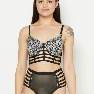 Cage Design Women Bra Set