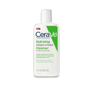 CeraVe Hydrating Cream to Foam Cleanser - 87ml