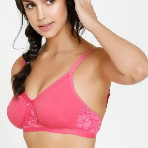 Double Layered Wire-Free Super Support Bra, side view showing supportive design and smooth finish