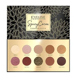 Eveline Eyeshadow Palette - 10 Color Spicy Cocoa