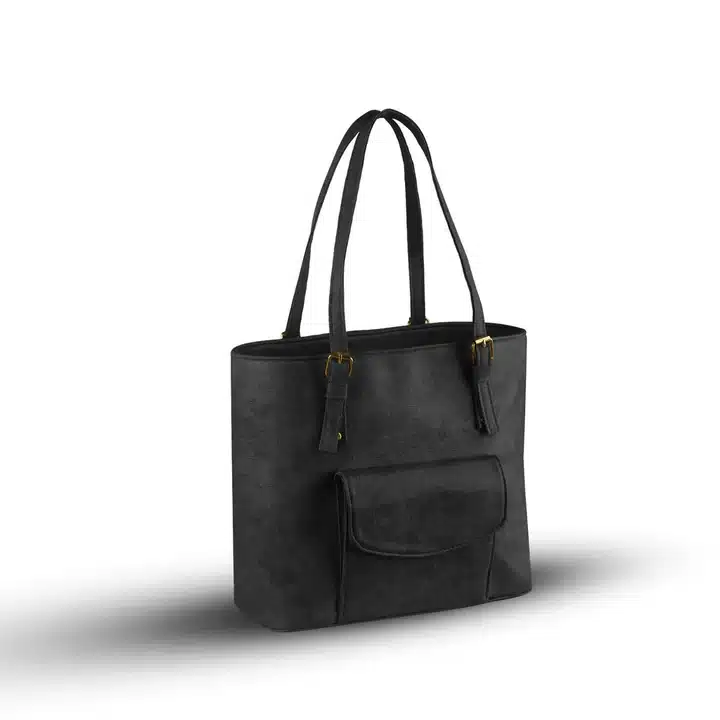 Jade Black Tote Bag 2