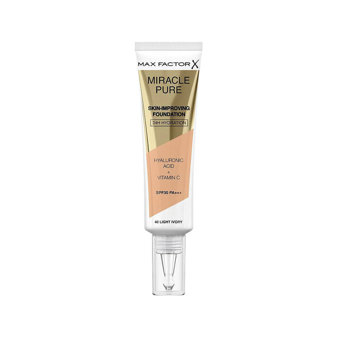Max Factor Miracle Pure 24H Skin Improving Foundation