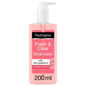 Neutrogena Fresh & Clear Facial Wash Pink Grapefruit - 200ml