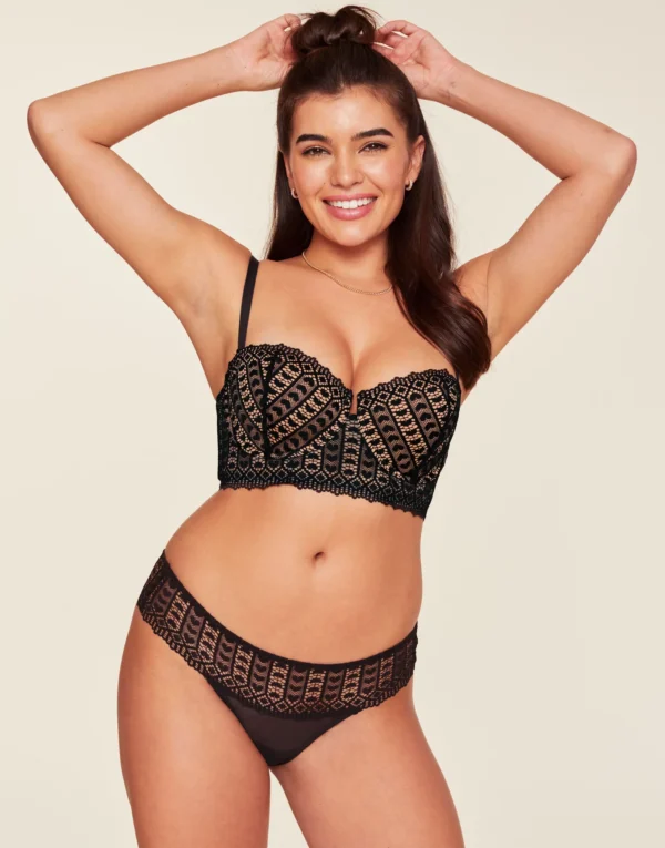 Nymphadora Contour Black Underwire Bra 2