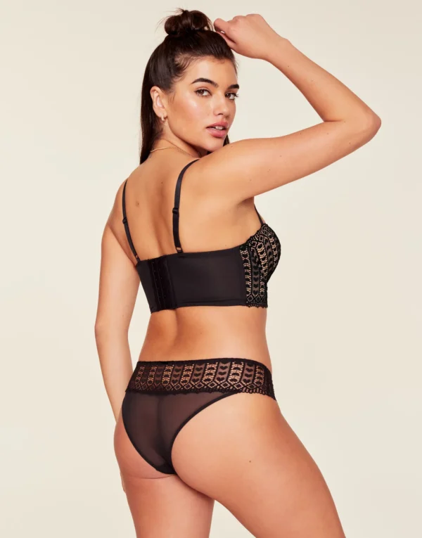 Nymphadora Contour Black Underwire Bra 3