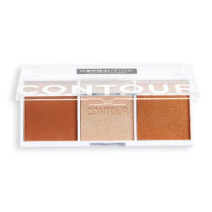 Revolution Relove Colour Play Contour Trio Palette - Baked Sugar